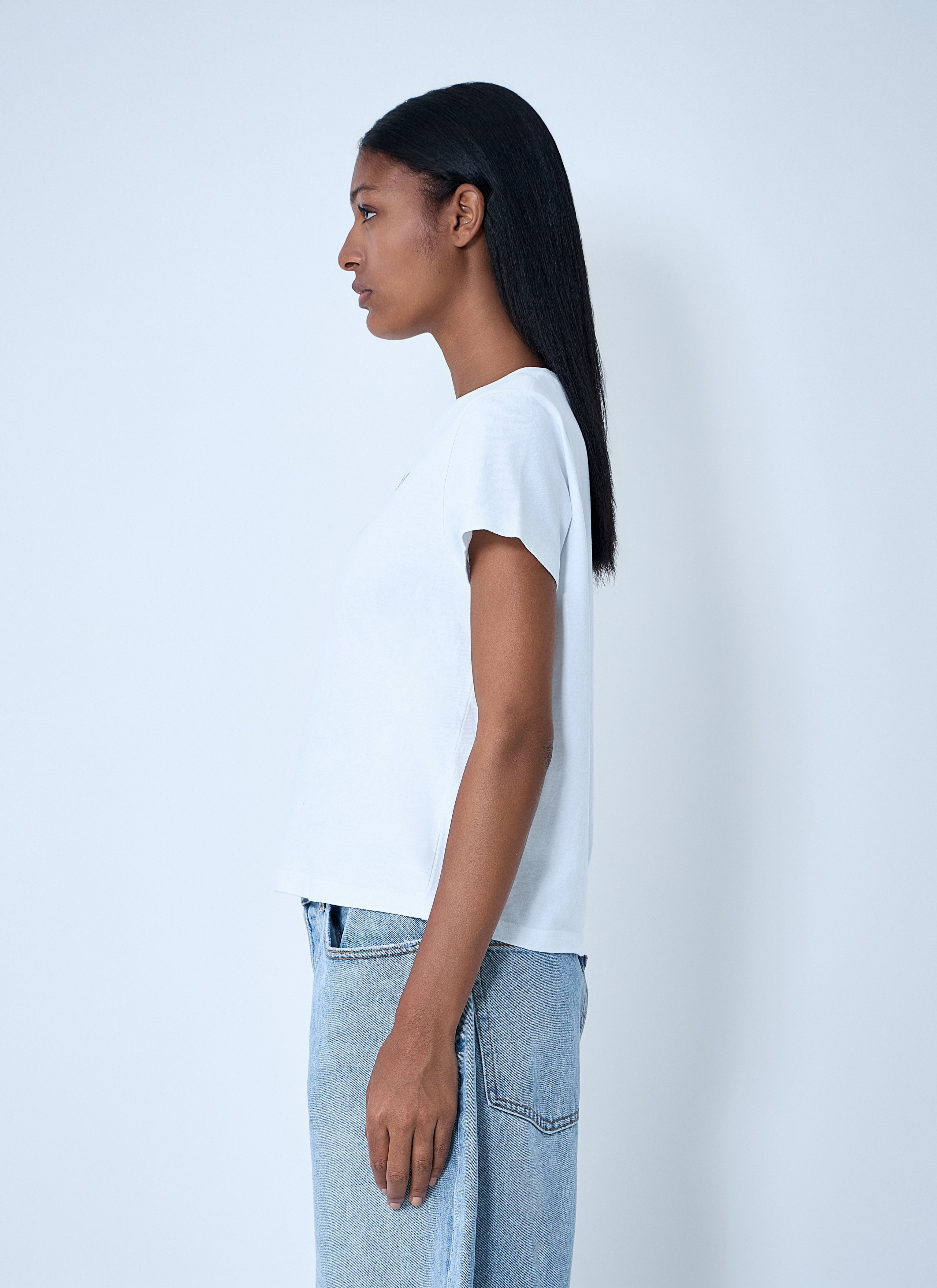 Alexander Wang Women Logo Motif T-Shirt - 3
