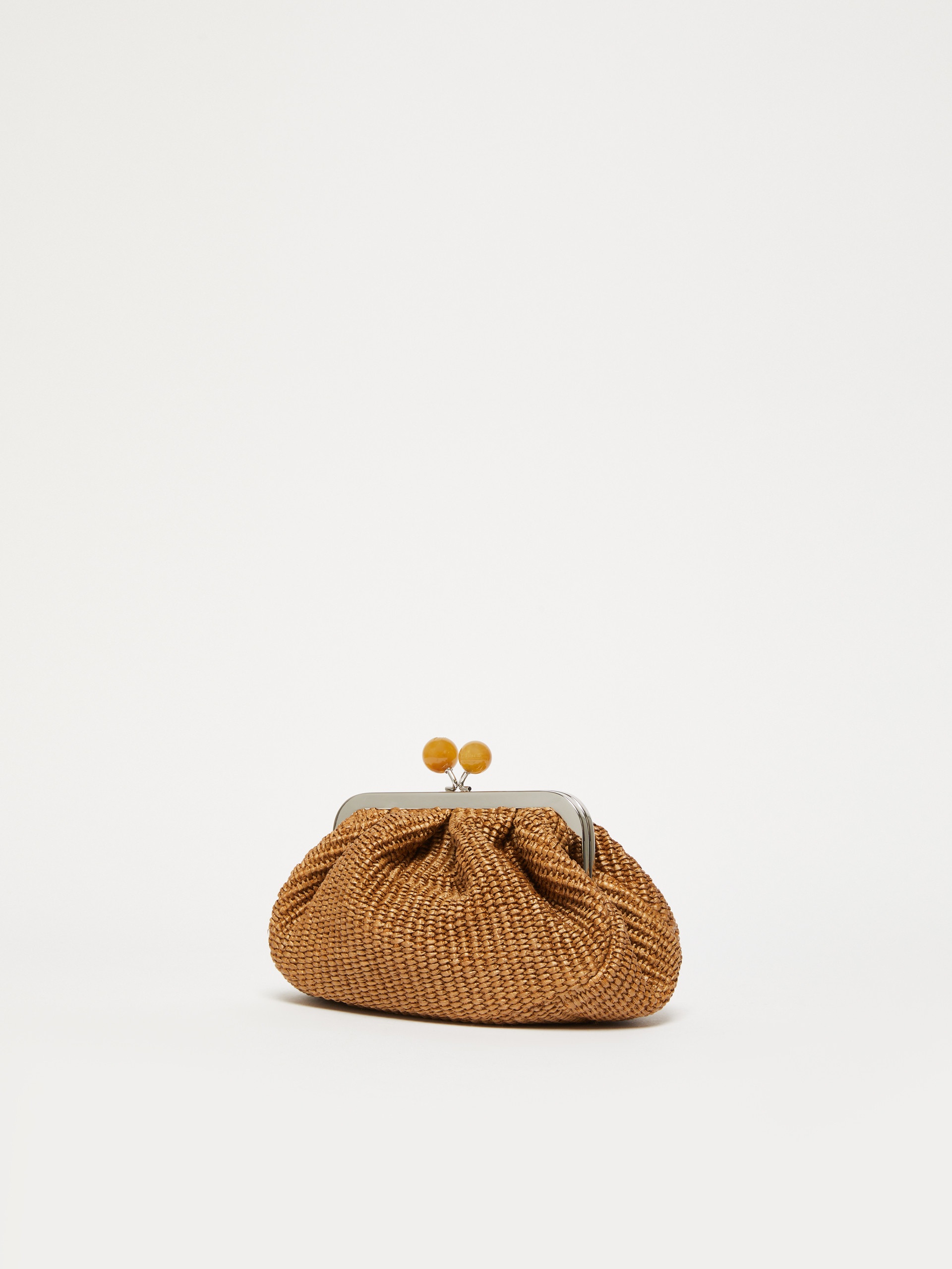 PALMAS Small raffia-effect Pasticcino Bag - 2