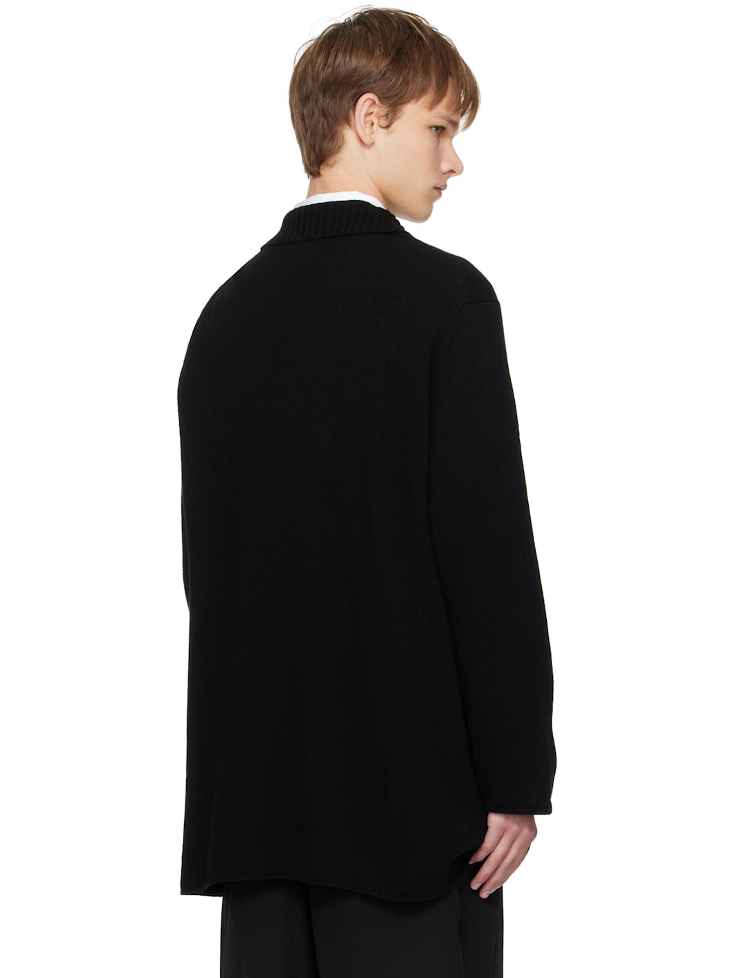Black String Detail Blazer - 3