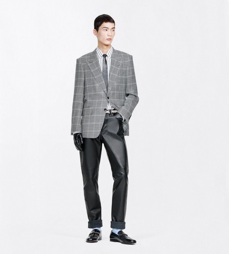 TOM FORD IRREGULAR DAMIER SHELTON JACKET outlook