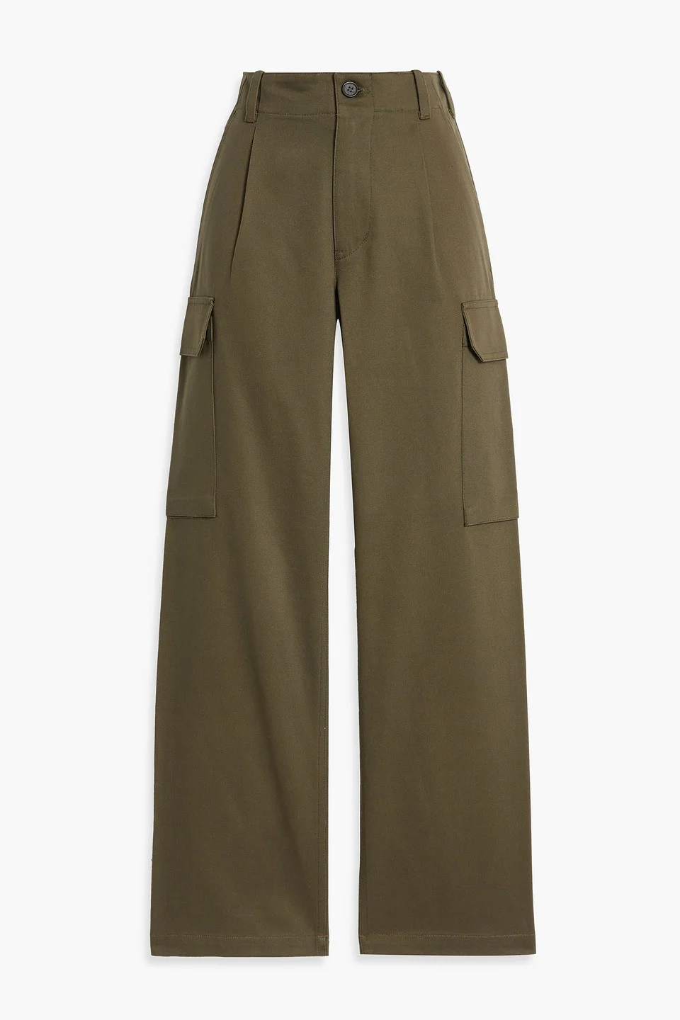 Yannic cotton-twill cargo pants - 1