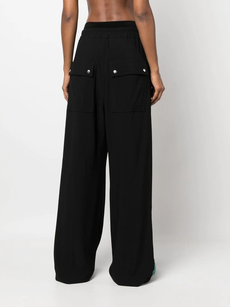 drawstring wide-leg trousers 4