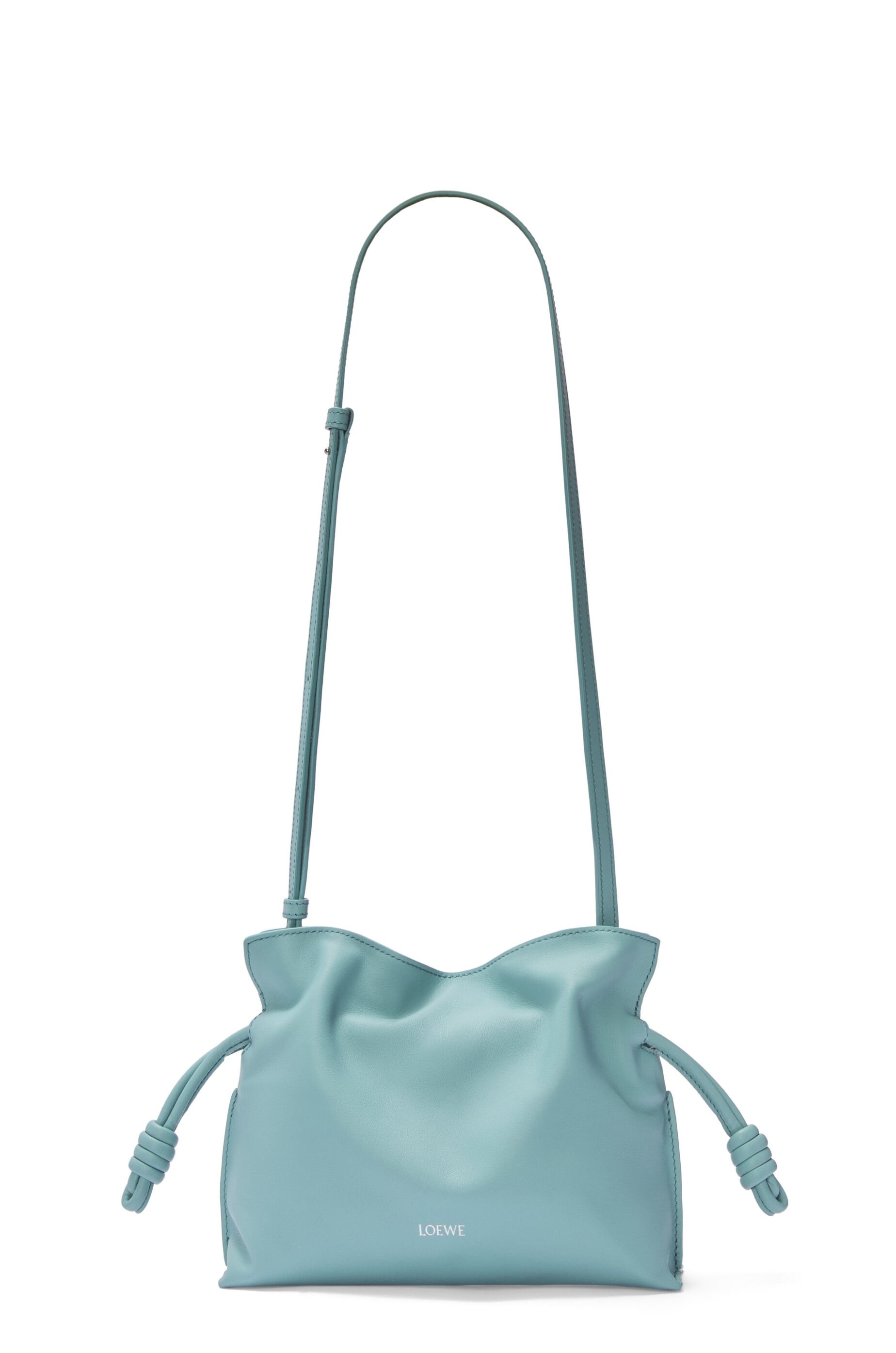 Squid mini Flamenco clutch in nappa calfskin - 5