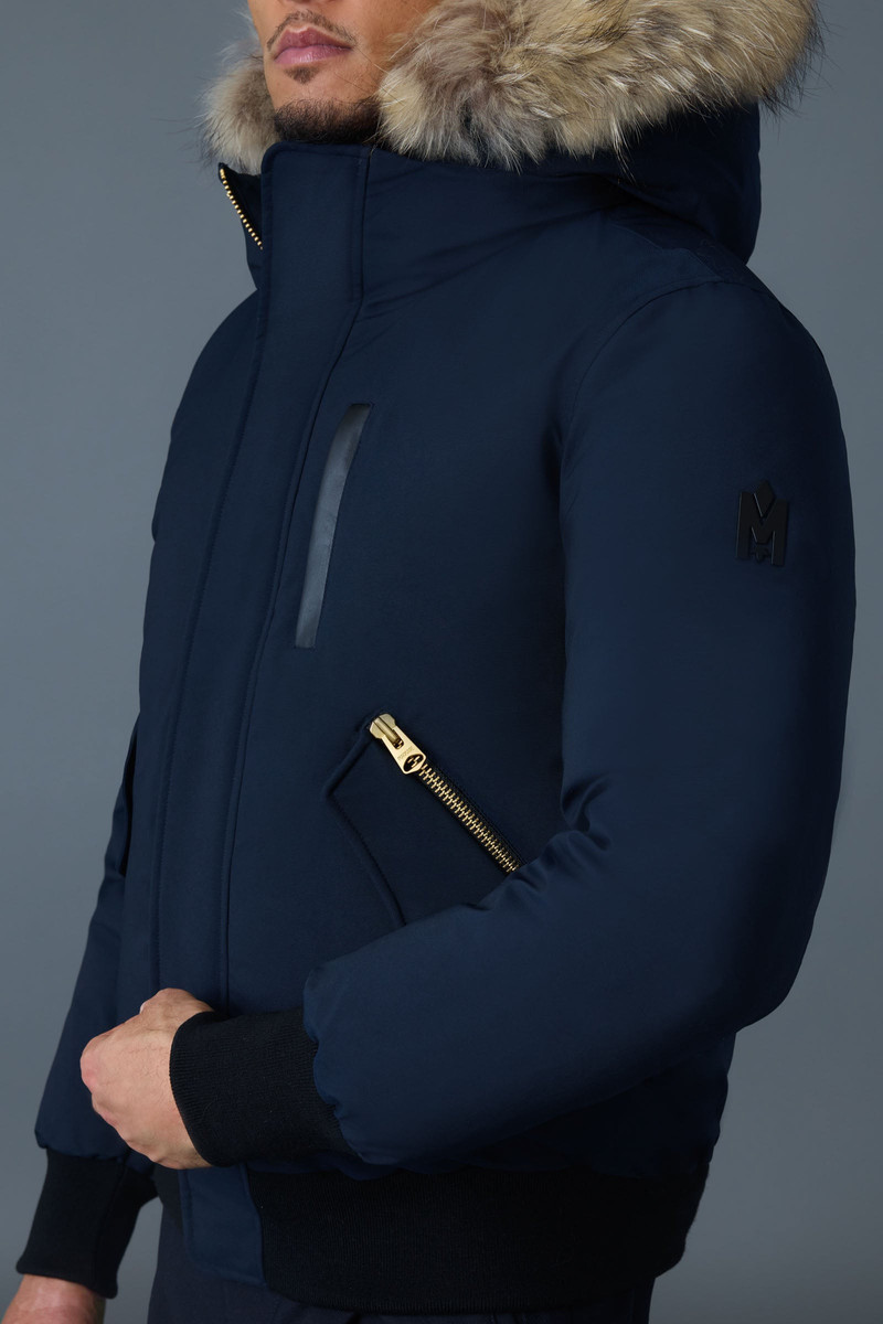 DIXON-FZ 2-in-1 Nordic Tech down bomber with natural fur 5