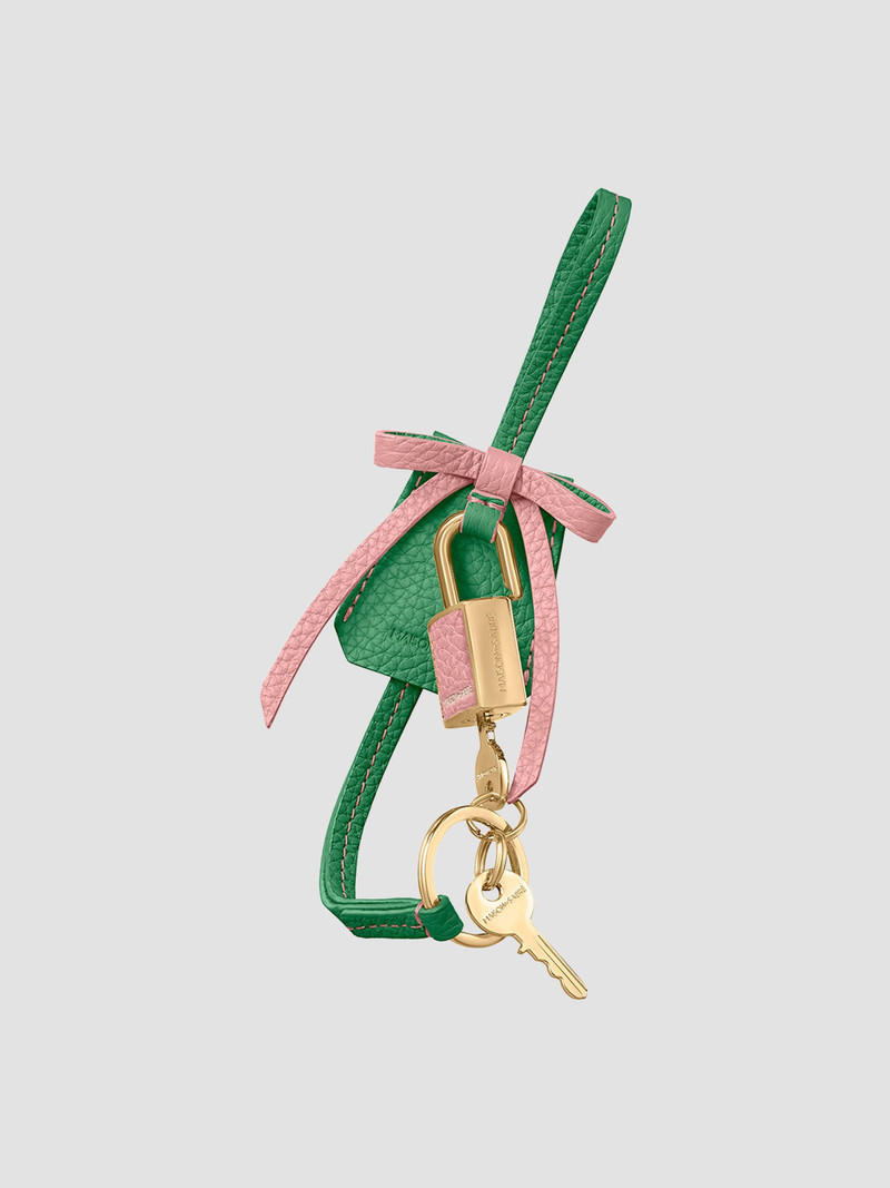 Women's The Bow Padlock Charm - Emerald Lily 3