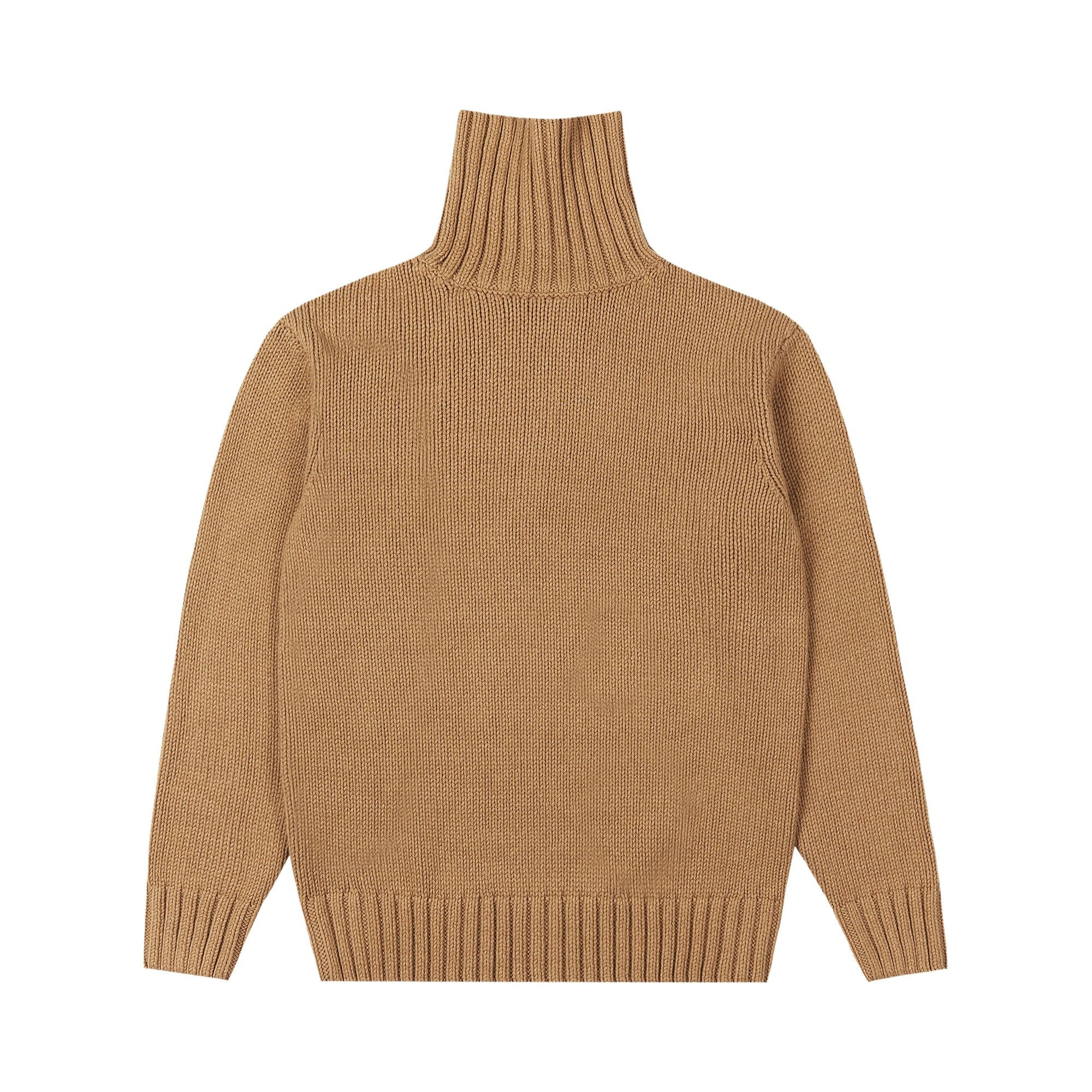 Helmut Lang Archive Turtleneck Sweater 'Camel' - 1