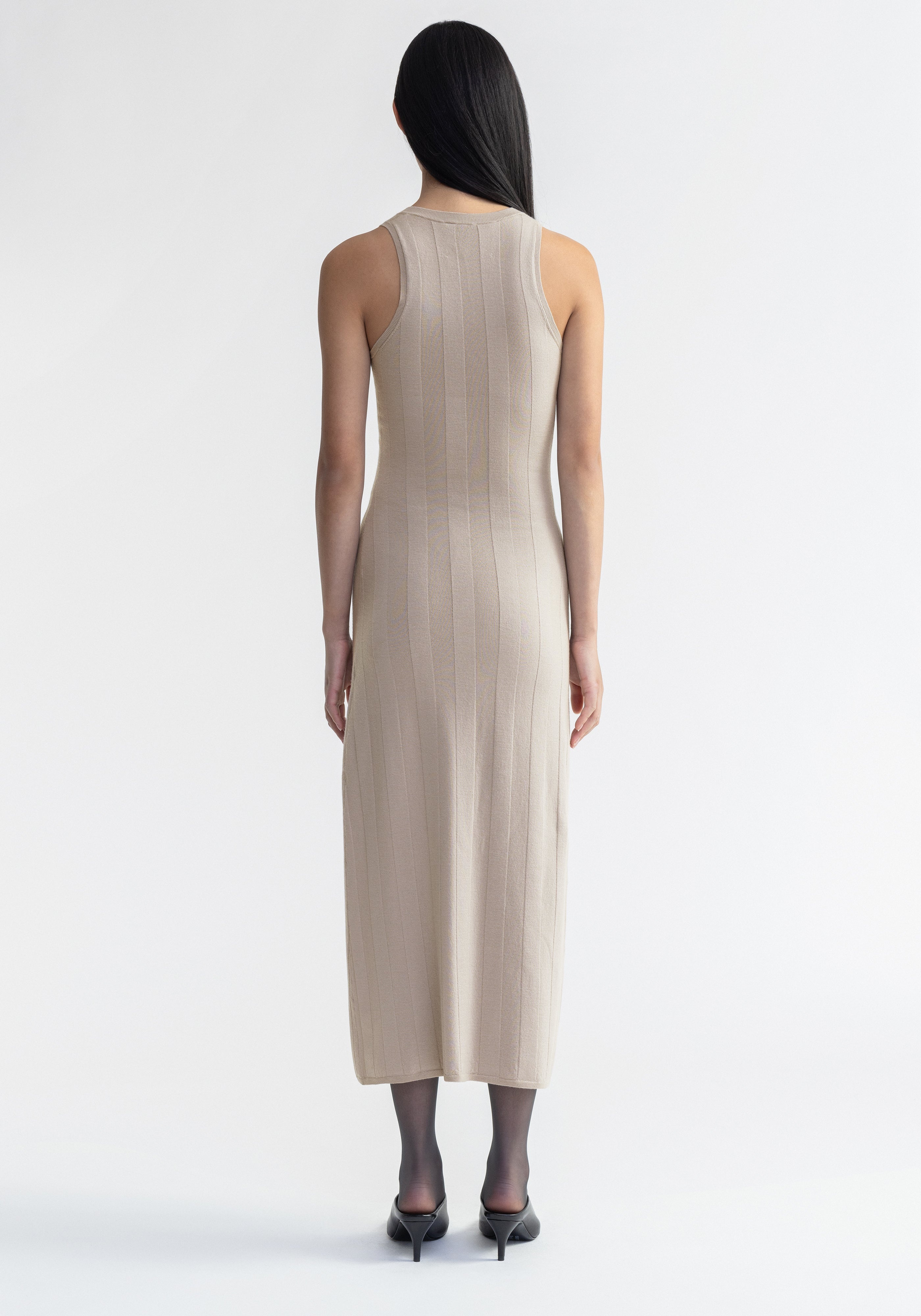 BELLE
Extrafine merino wool maxi dress - 5