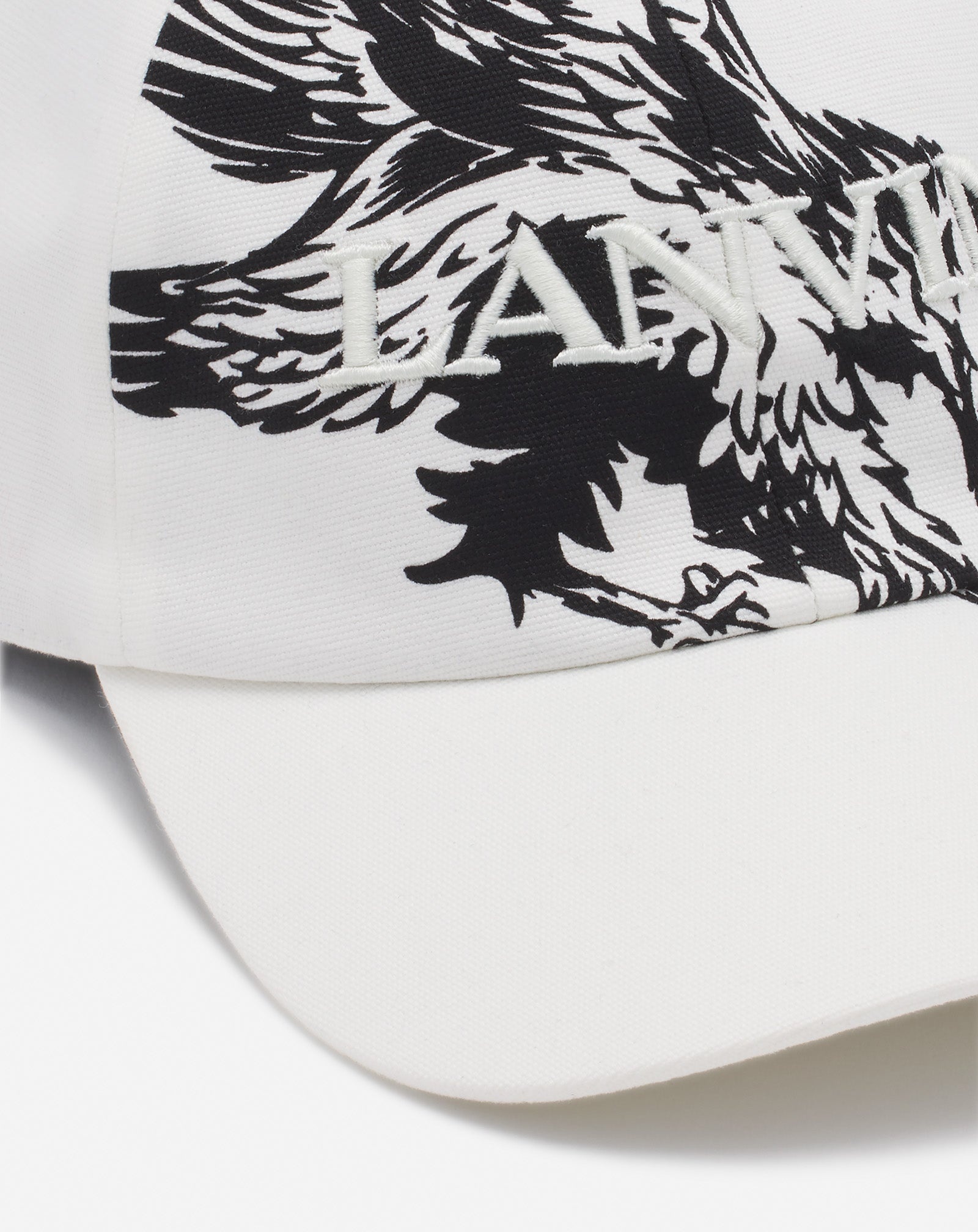 LANVIN X FUTURE EAGLE COTTON CAP - 5