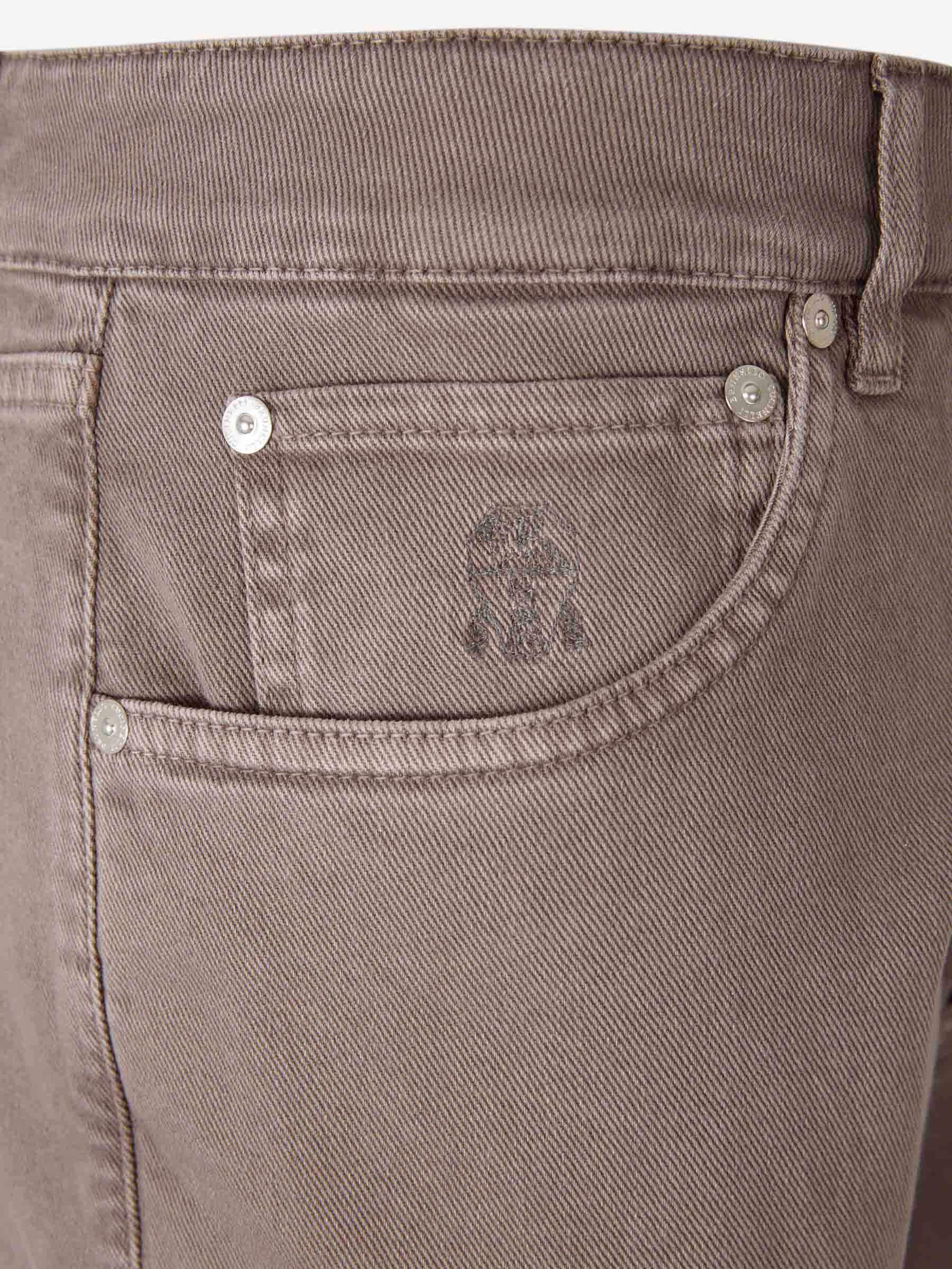 STRAIGHT COTTON JEANS - 3