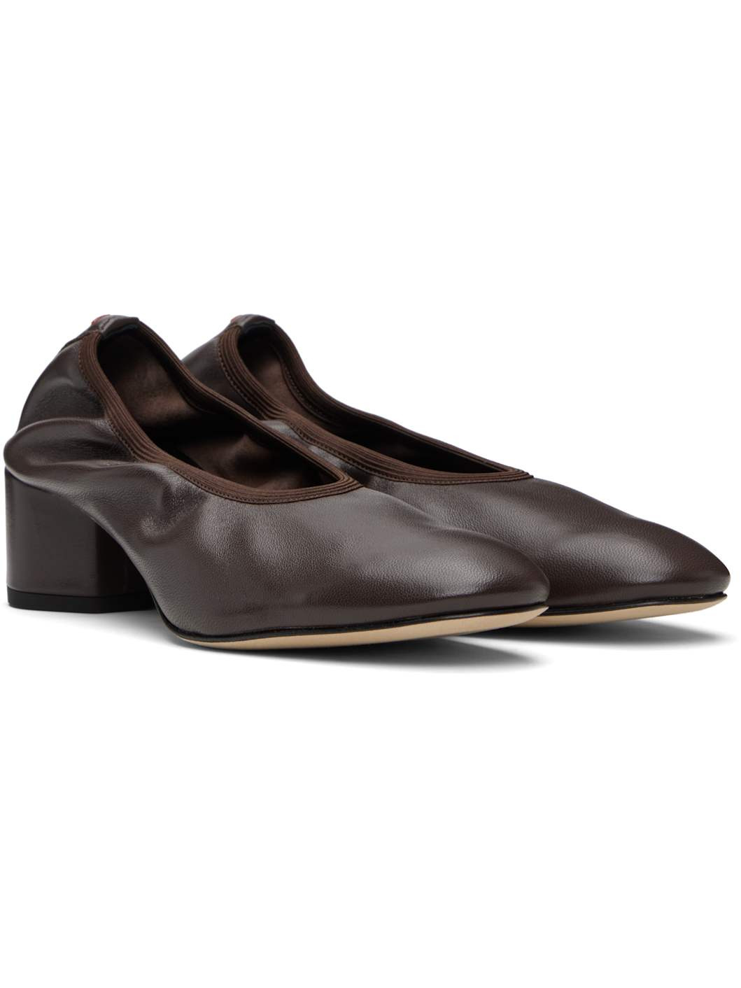 Brown Gemma Heels - 4