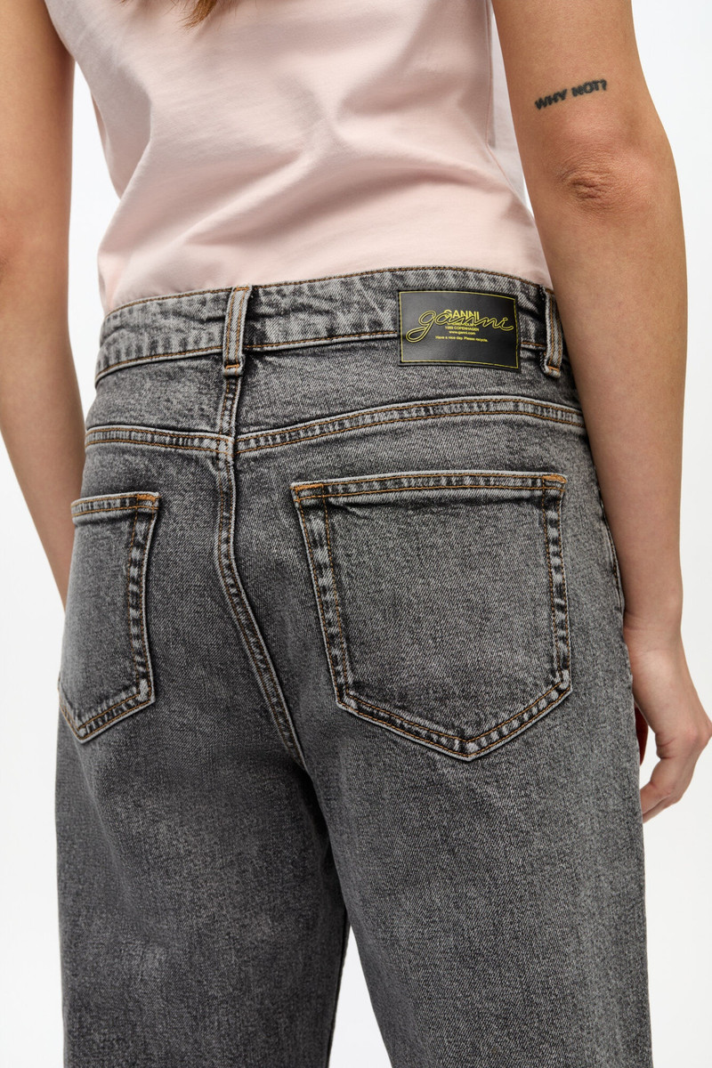 BLACK WASHED FUTURE IZEY JEANS 6