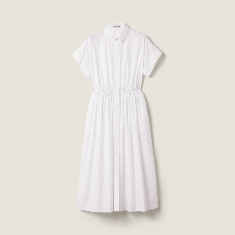 Poplin midi-dress 1