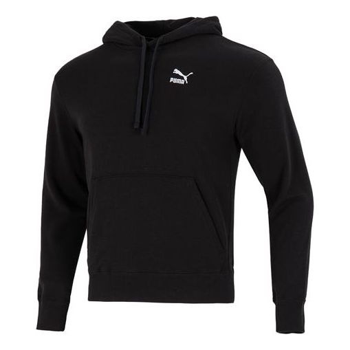 PUMA Classics Small Logo Training Hoodie 'Black' 537849-01 - 1