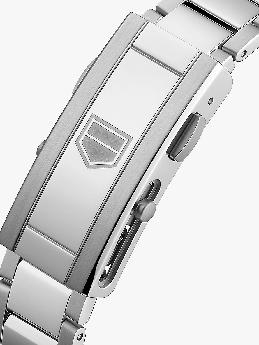 WBP231K.BA0618 Aquaracer Professional 300 Date stainless-steel and 0.078ct diamond automatic watch - 4