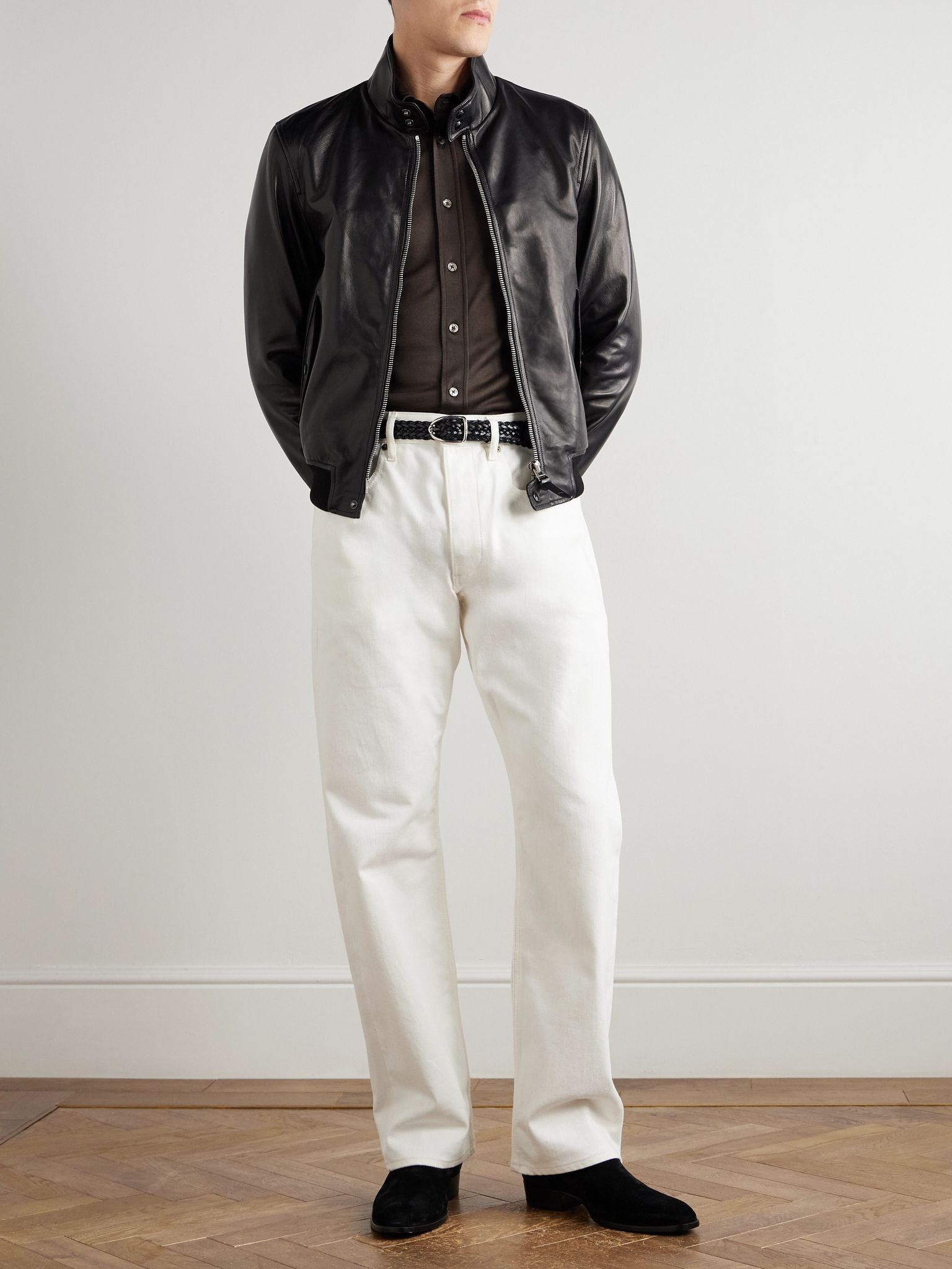 Leather Jacket Black - 2