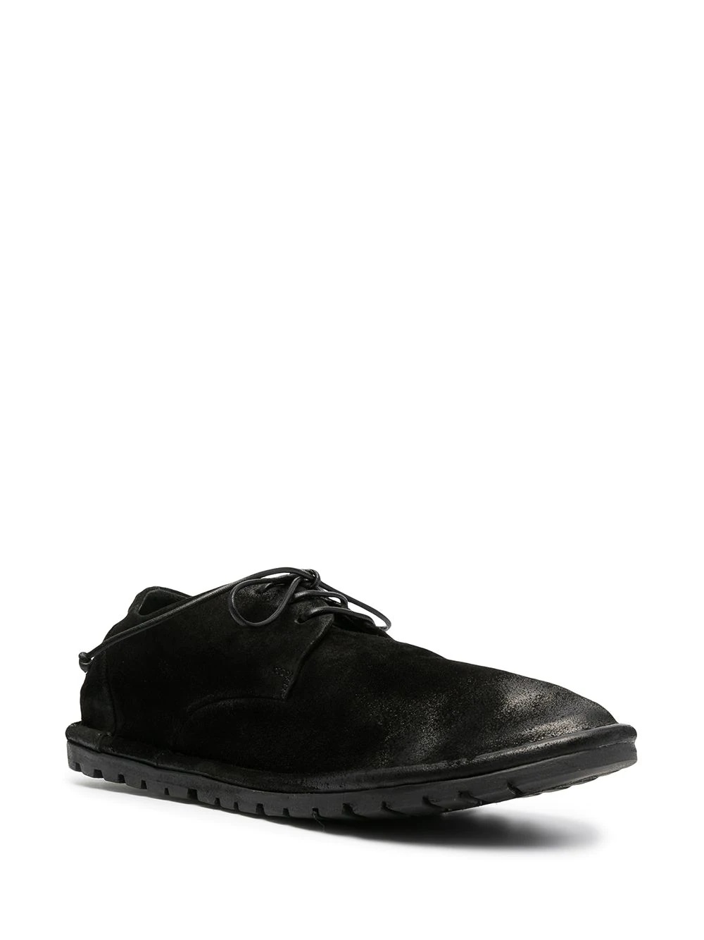 lace-up leather derby shoes - 2