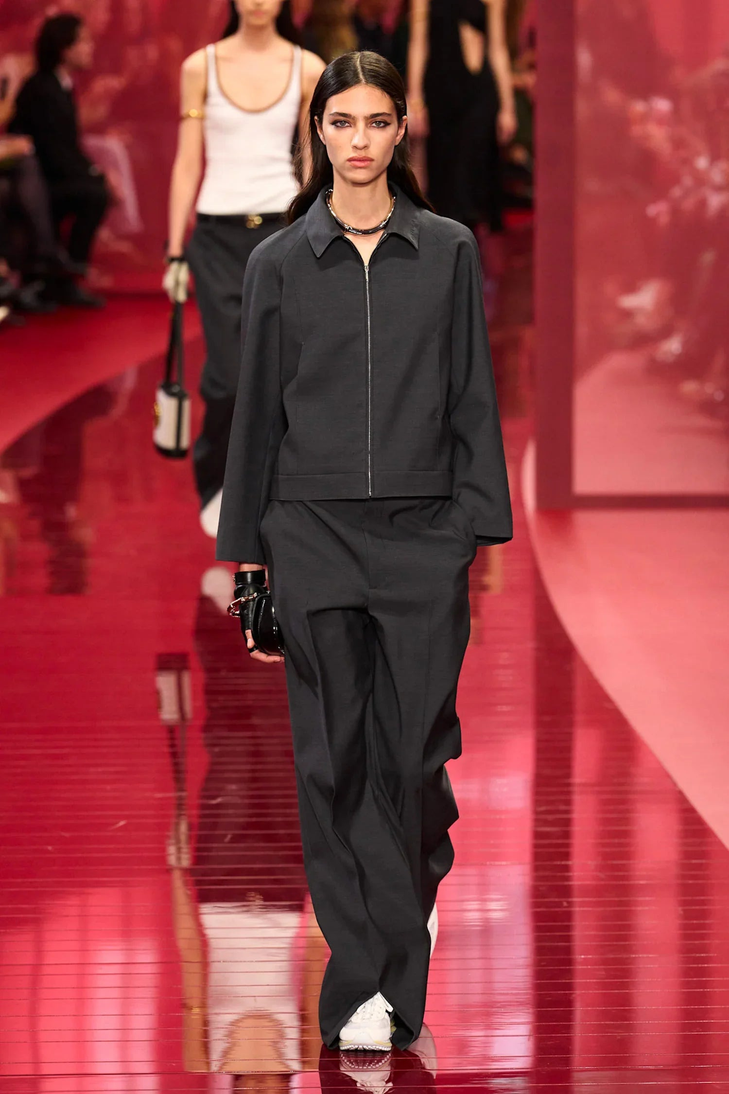 Flared-Tailored-Trousers - 5