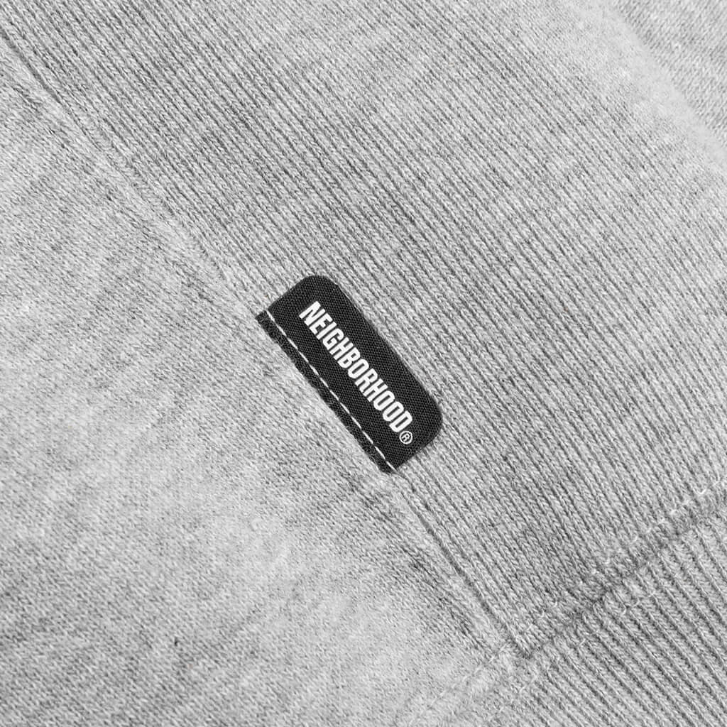 COLLEGE CO L/S CREWNECK - GREY - 4