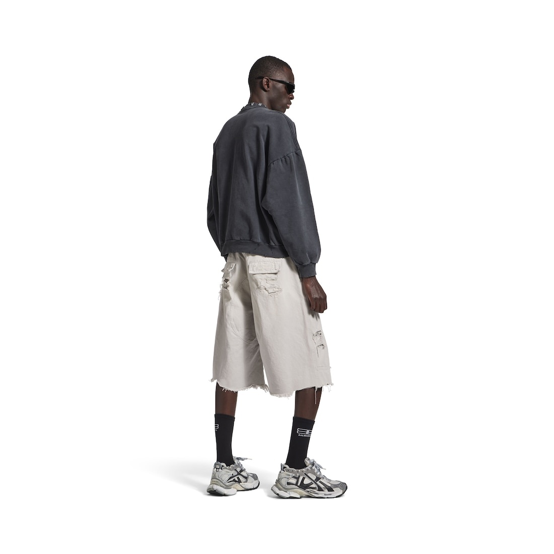 Men's Workwear Pants in Light Grey - 4