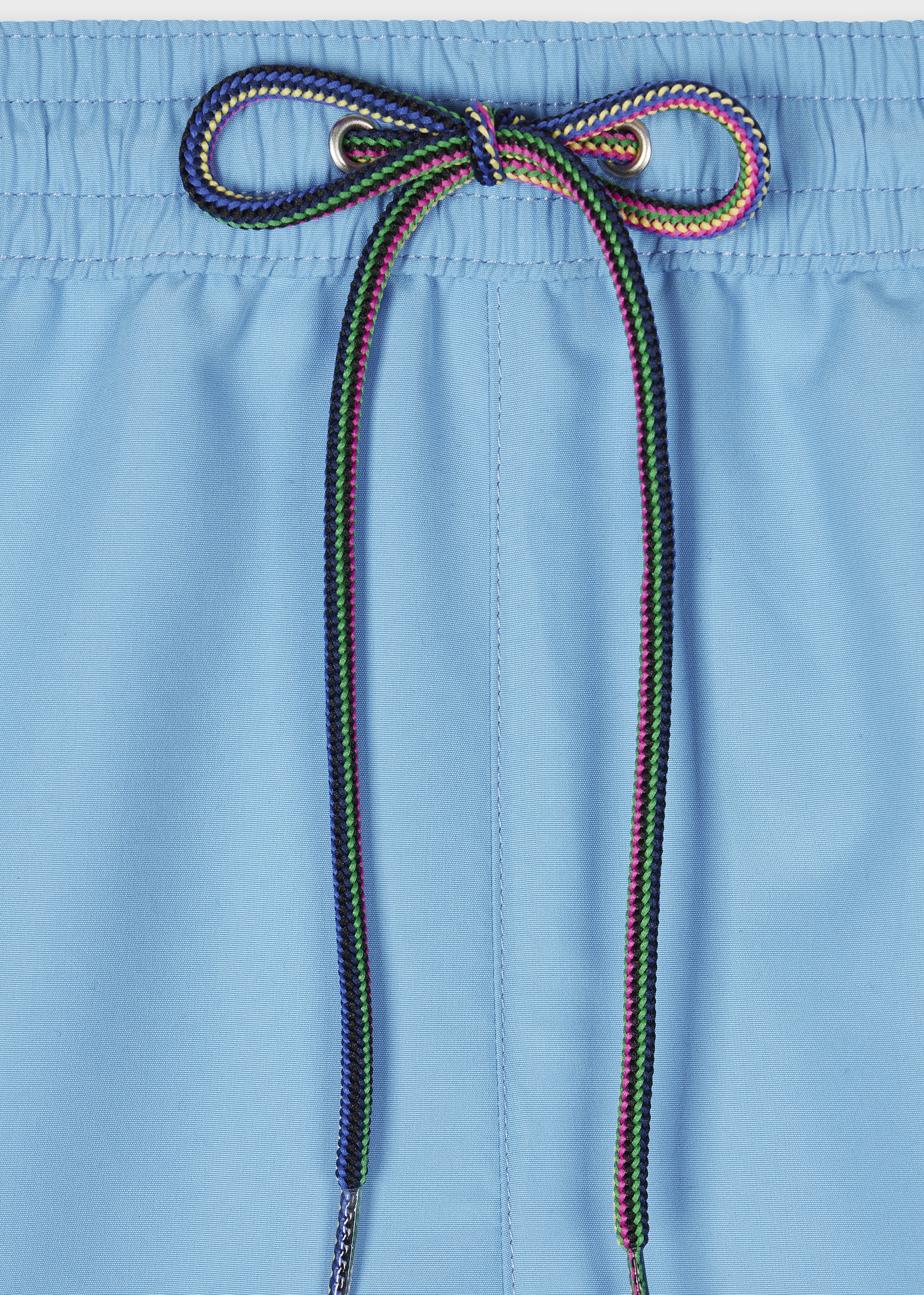 Bright Blue Zebra Logo Swim Shorts - 4