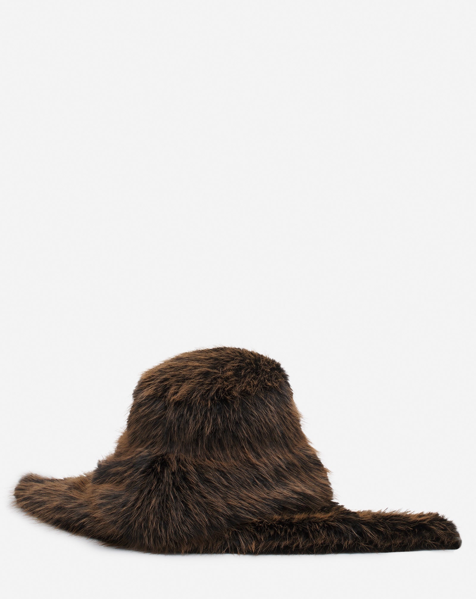 LANVIN X FUTURE FAUX FUR FISHERMAN HAT - 4