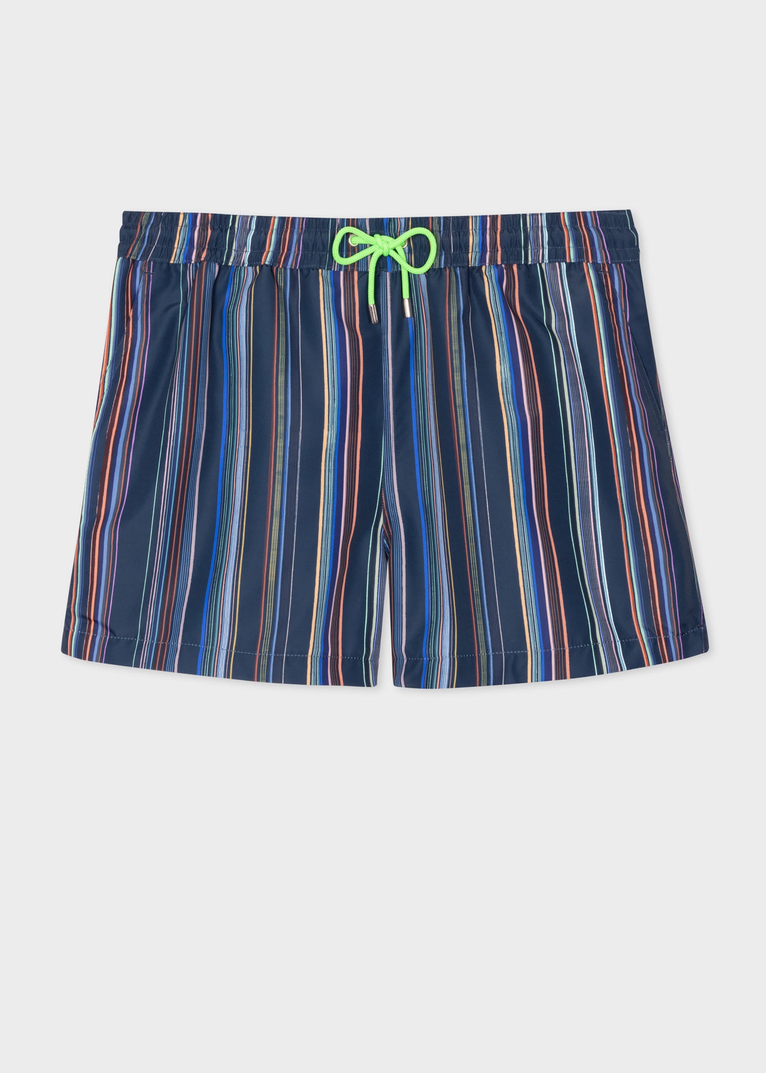 Multi Stripe Swim Shorts - 1