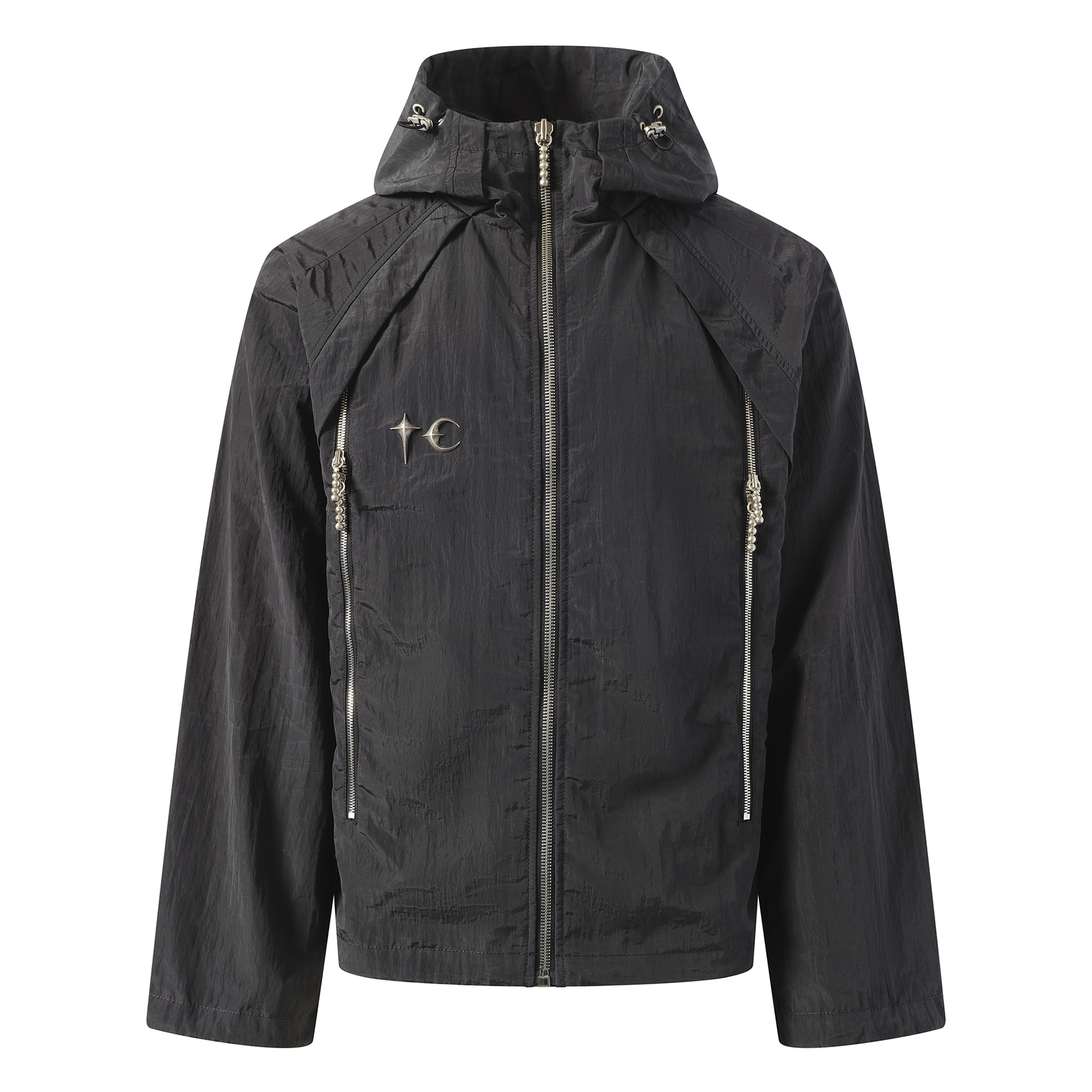 Scarred Wind Soldier Jacket in Black - 2