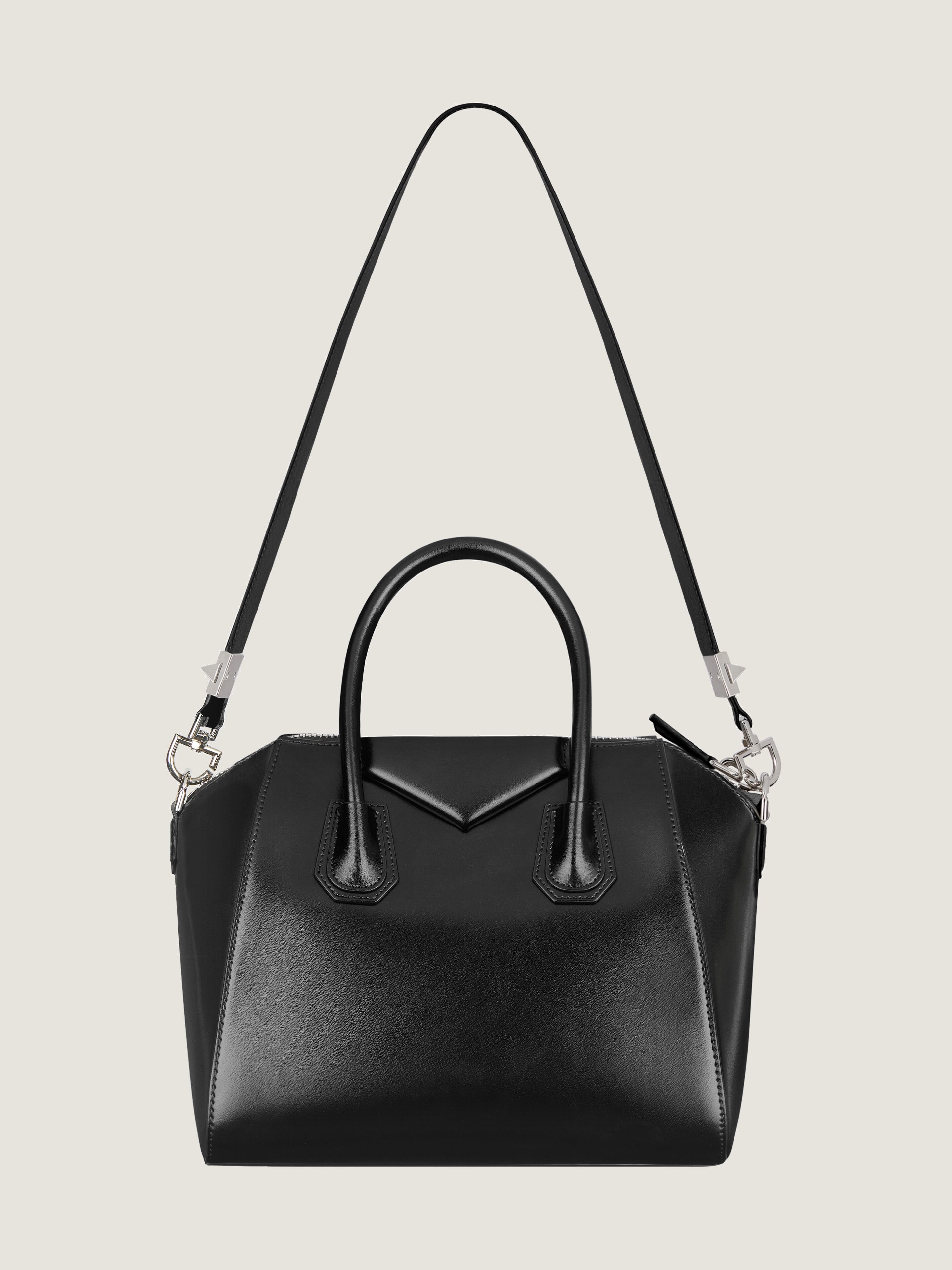 SMALL ANTIGONA BAG IN BOX LEATHER - 6