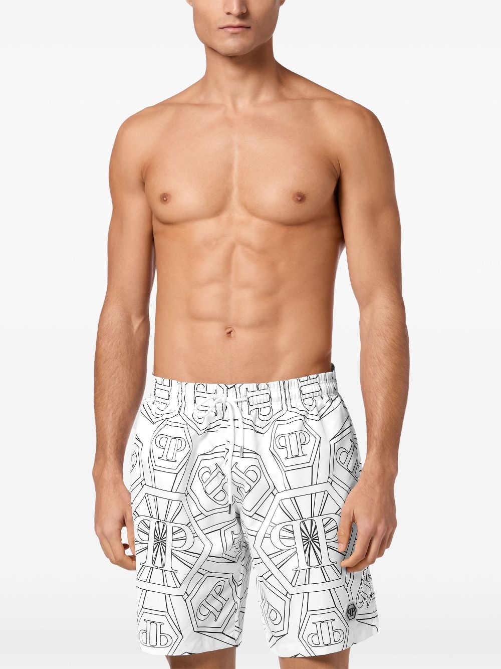 monogram swim shorts - 2
