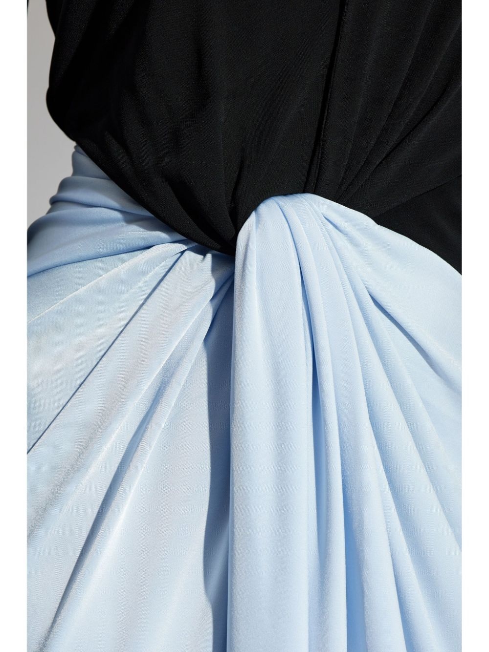 knot-detail jersey gown - 5