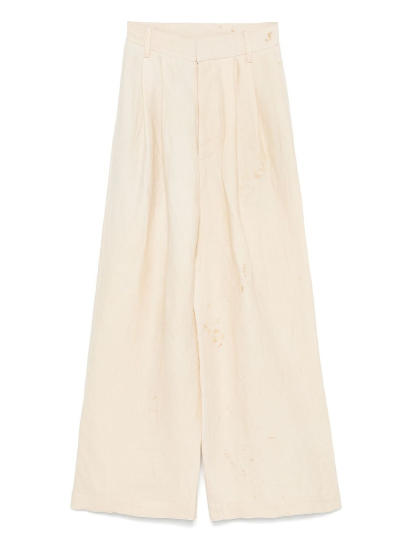 pleat-detailed trousers 1
