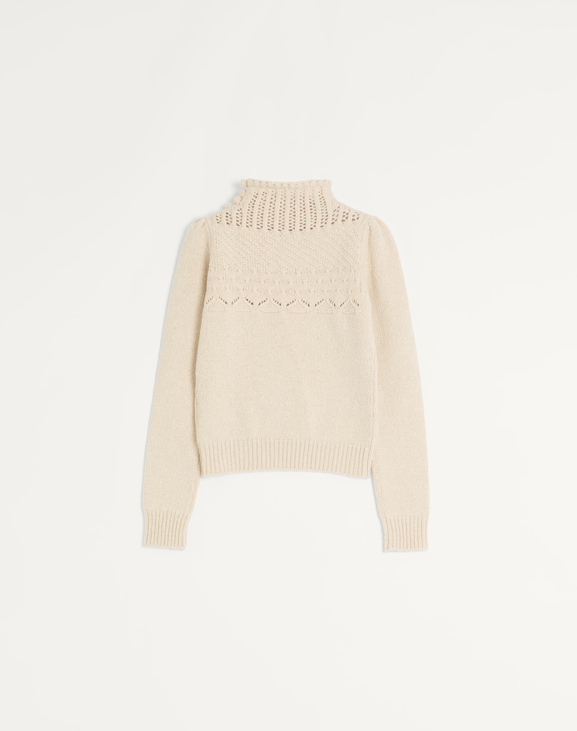 WOOL CASHMERE SWEATER - 2