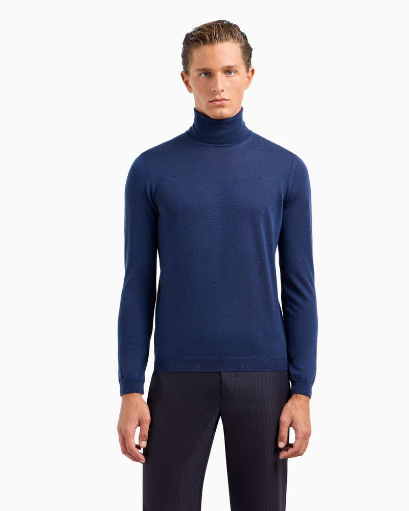 GIORGIO ARMANI Cashmere mock-neck jumper outlook