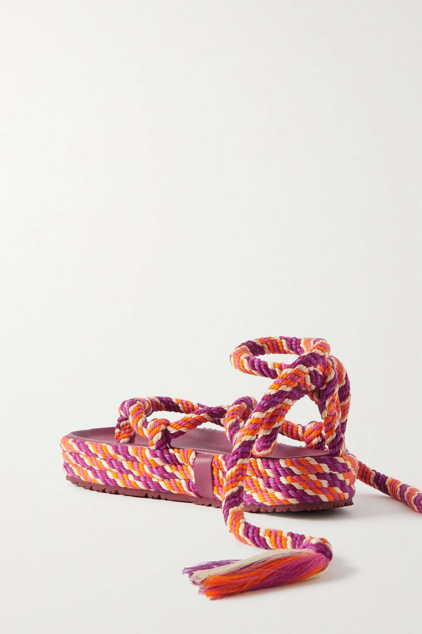 Erol tasseled rope sandals - 3