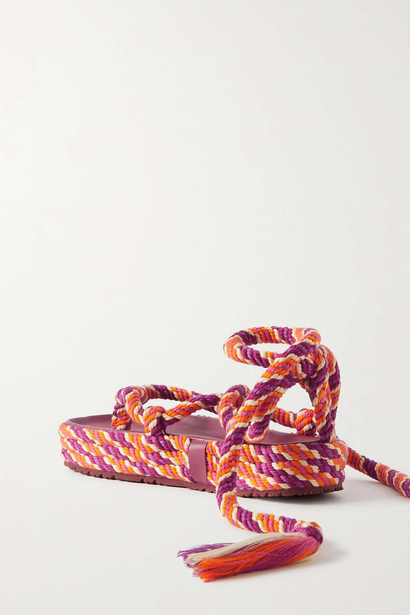 Erol tasseled rope sandals 3
