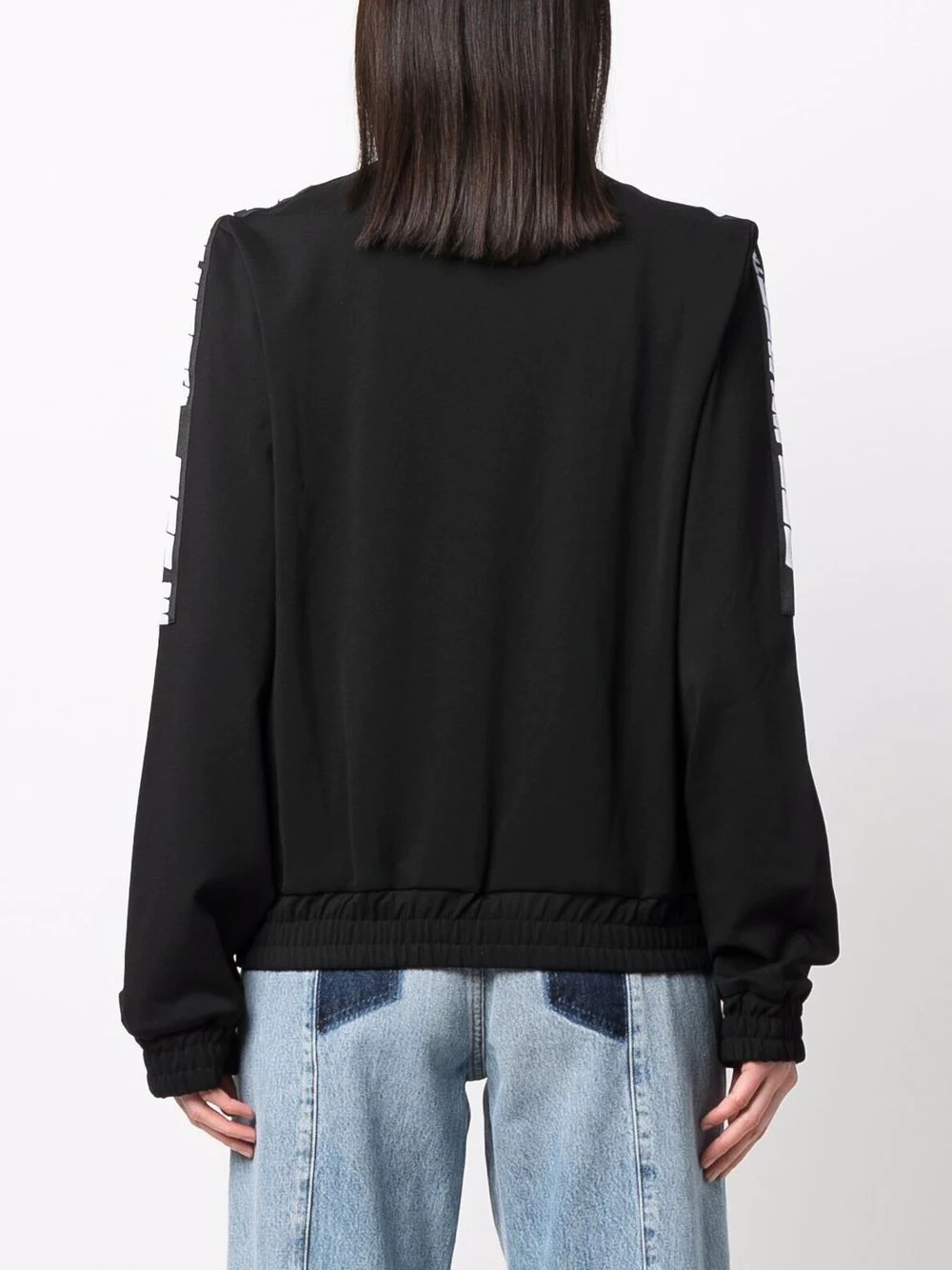 logo-tape track jacket - 4