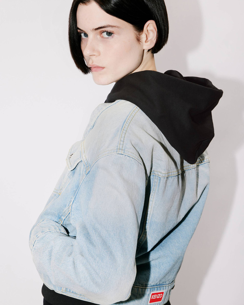 Denim kimono jacket 7