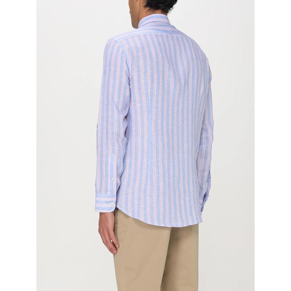 PINK STRIPED CASUAL SHIRT - 3