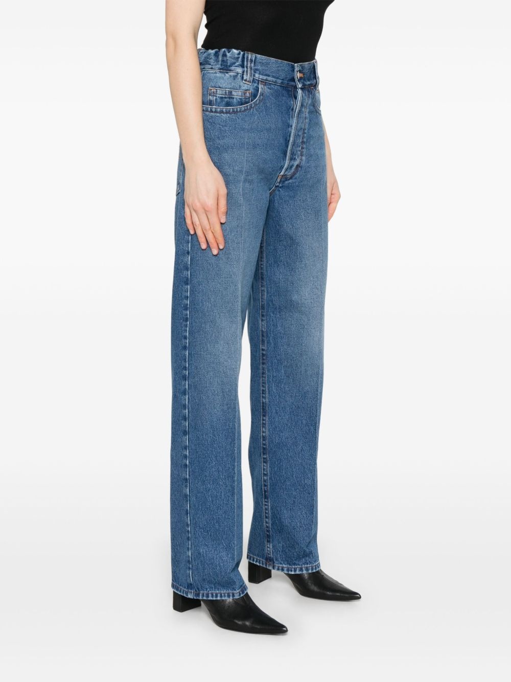 straight-leg jeans - 3