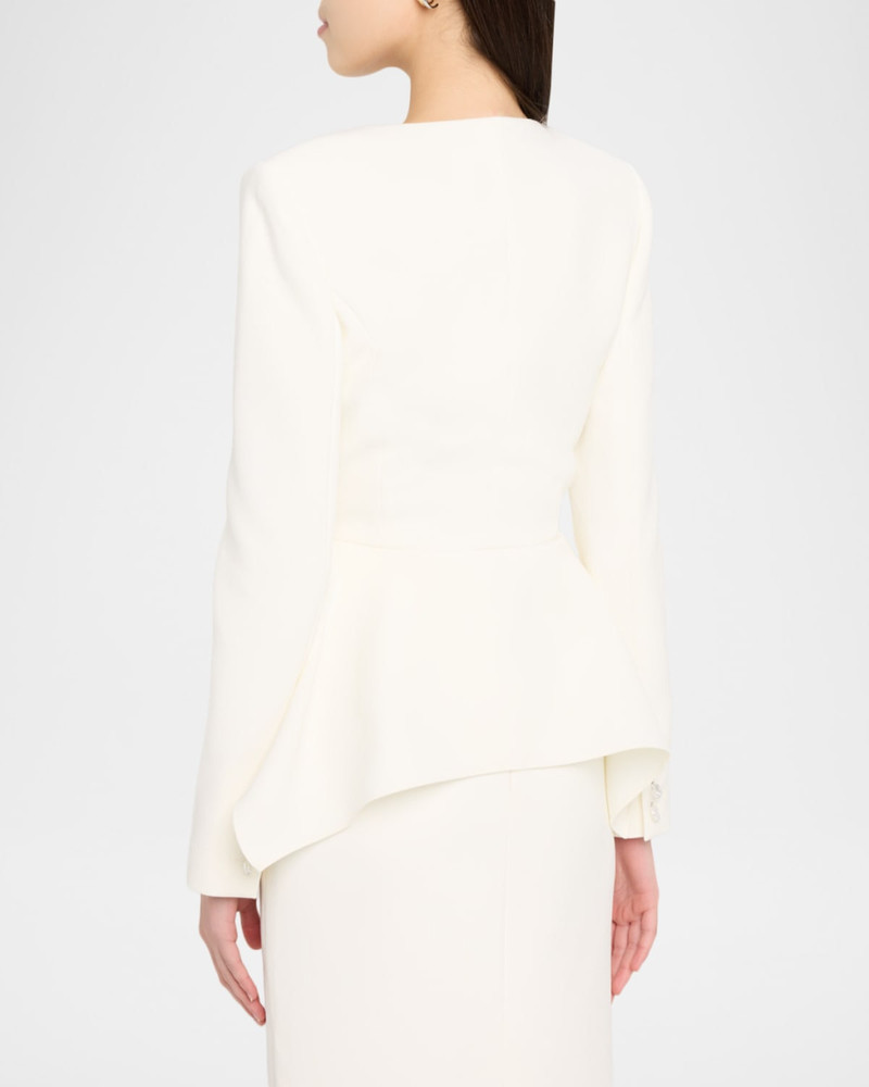 Peplum Crepe Jacket 3