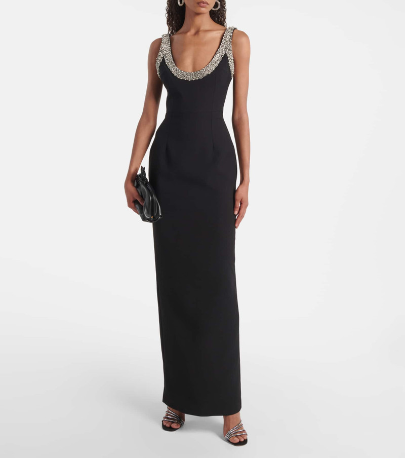 THE NEW ARRIVALS ILKYAZ OZEL Manu embellished gown outlook