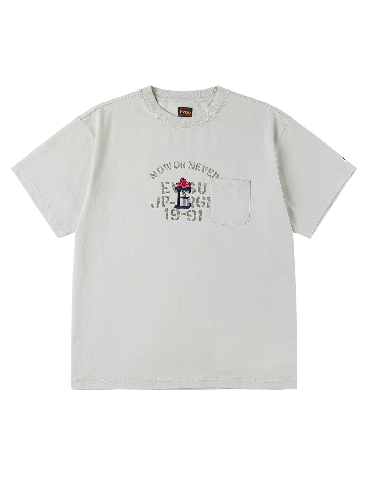 Cowboy Hat E and Origin Logo T-shirt - 1