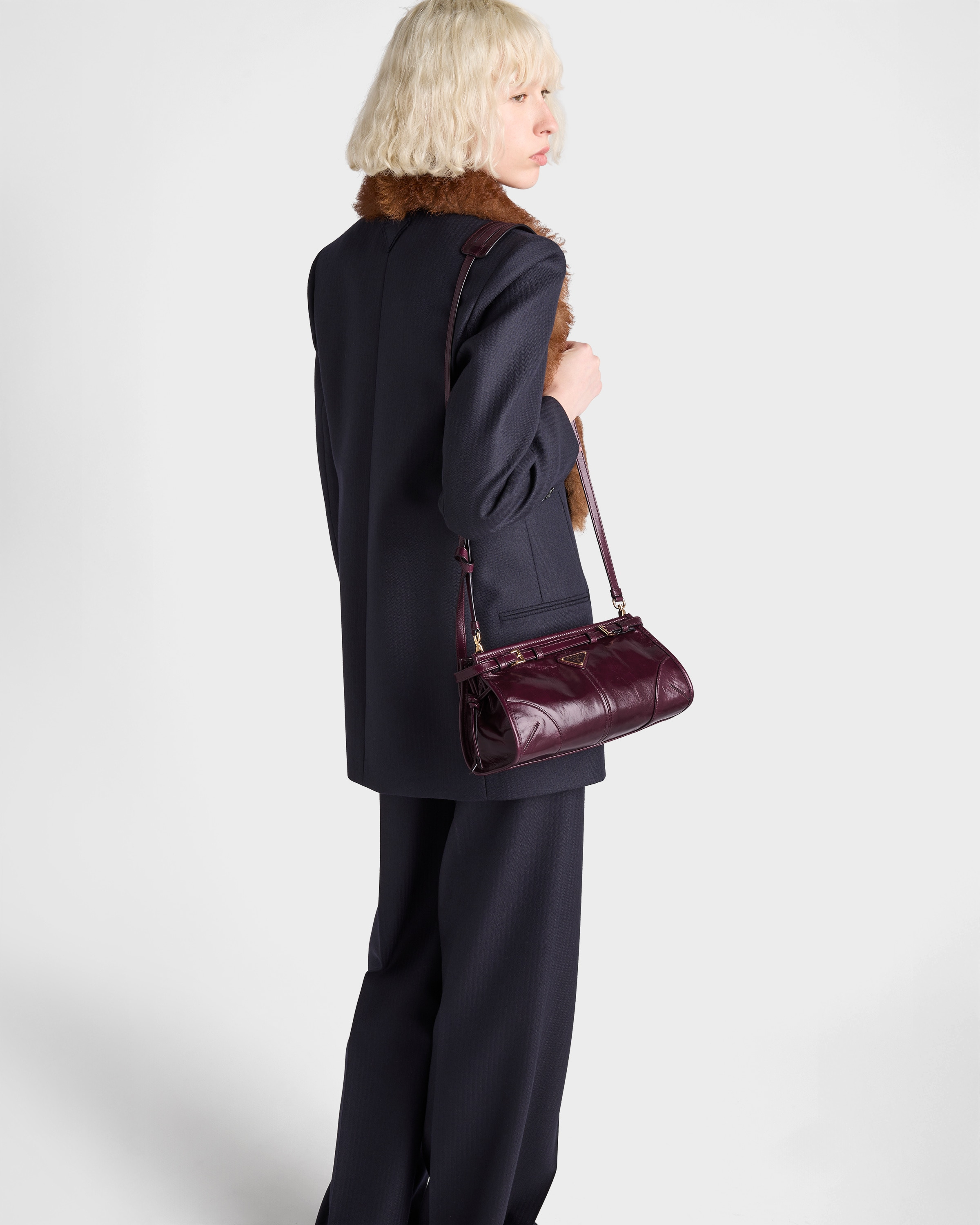 Prada Bonnie small leather shoulder bag - 8