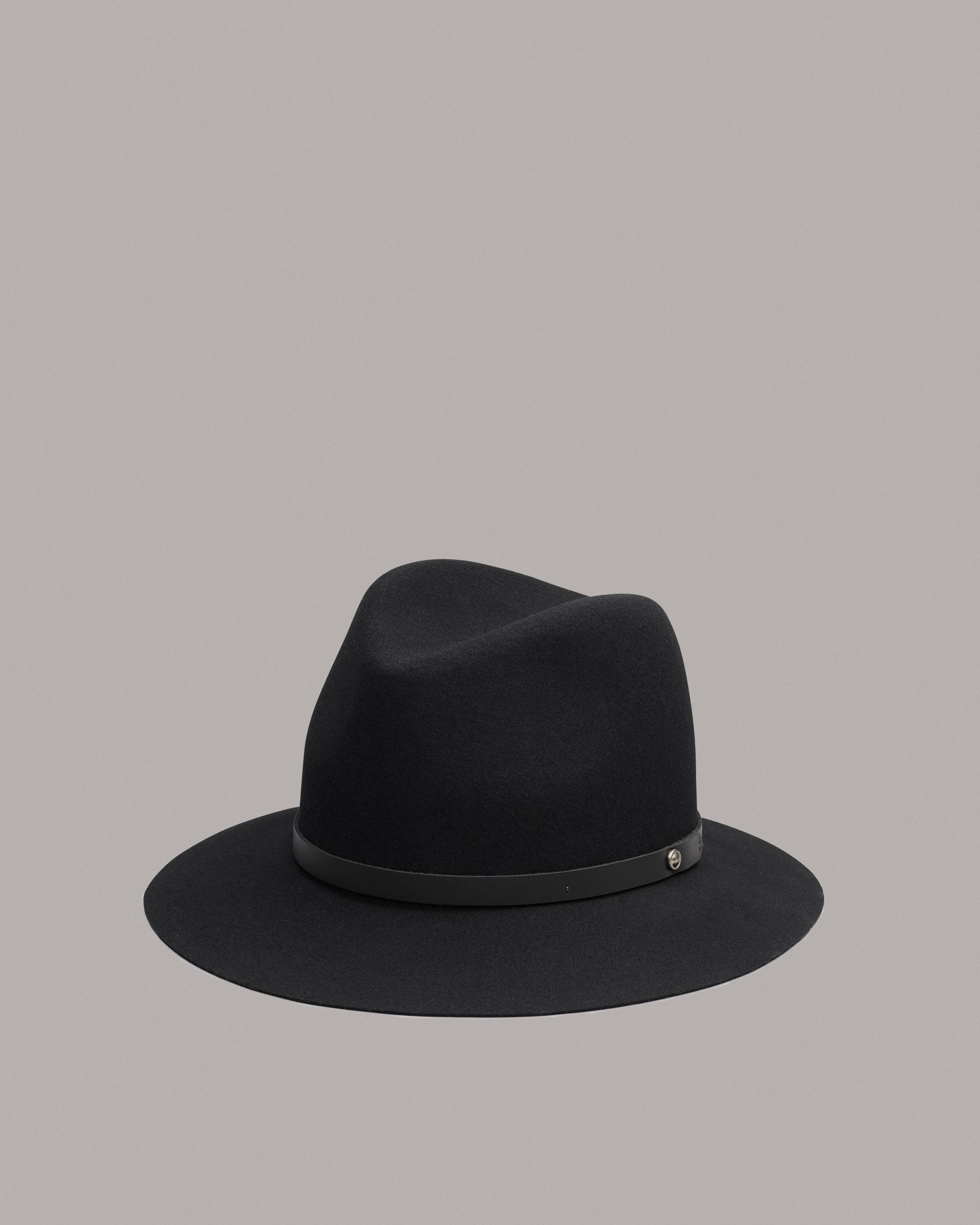 rag & bone Floppy Brim Fedora Wool Hat | REVERSIBLE