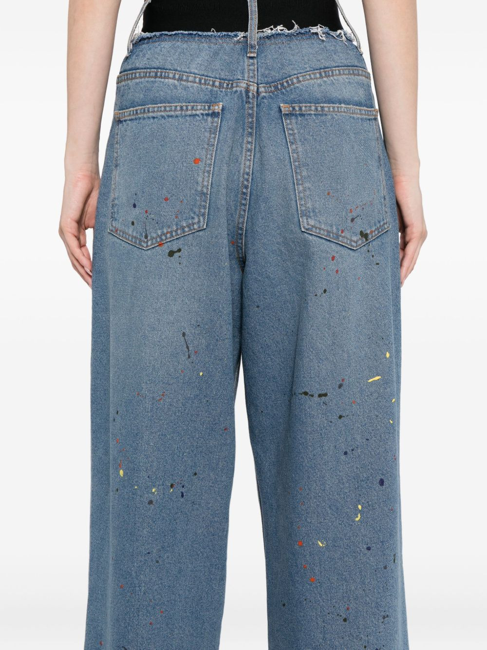 paint-splash jeans - 5