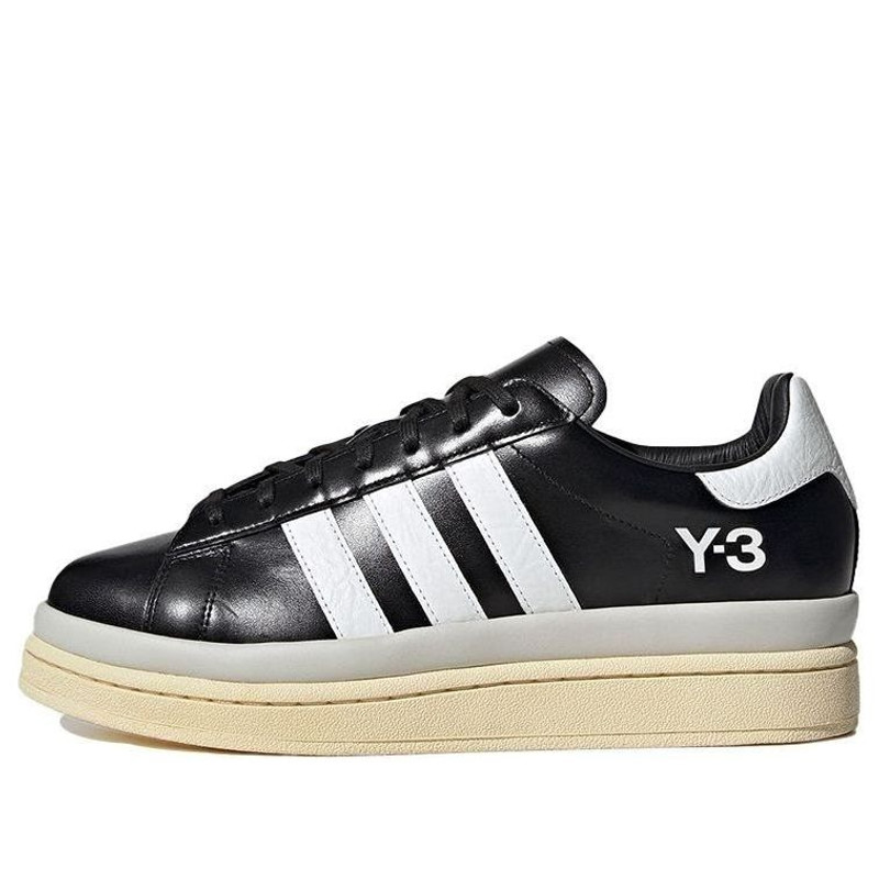 adidas Y-3 Hicho 검정 핵심 백색 궤도 회색 - 1