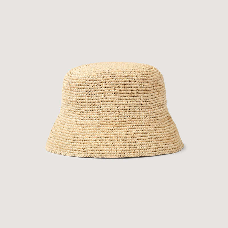 RAFFIA BUCKET HAT 1