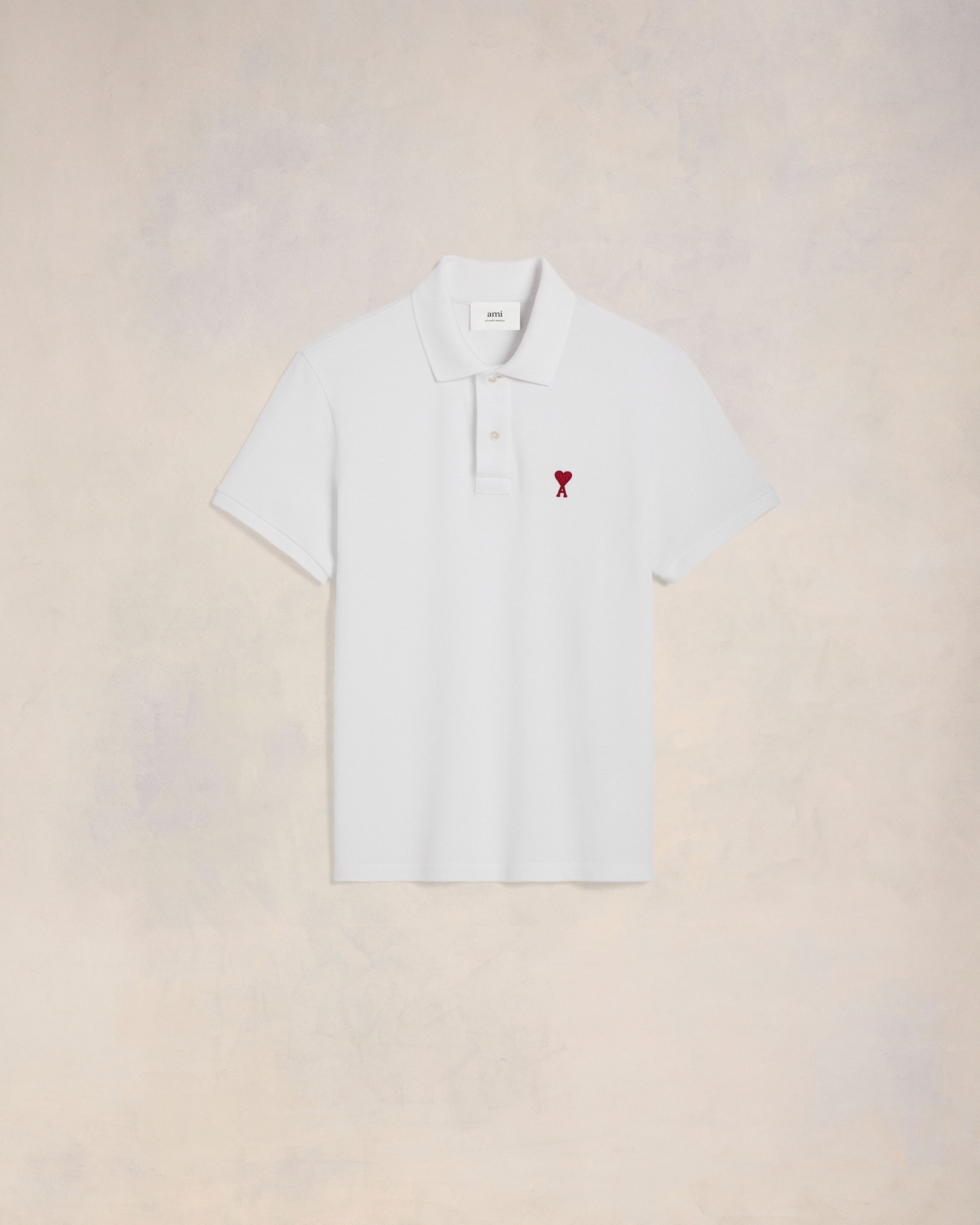 ★AMI PARIS★Cotton Ami de coeur Polo Shirt★大人気★ AMI Paris AMI DE COEUR POLO SHIRT | REVERSIBLE