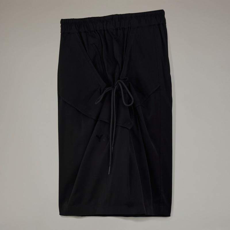 Y-3 Rayon Twill Shorts - 1