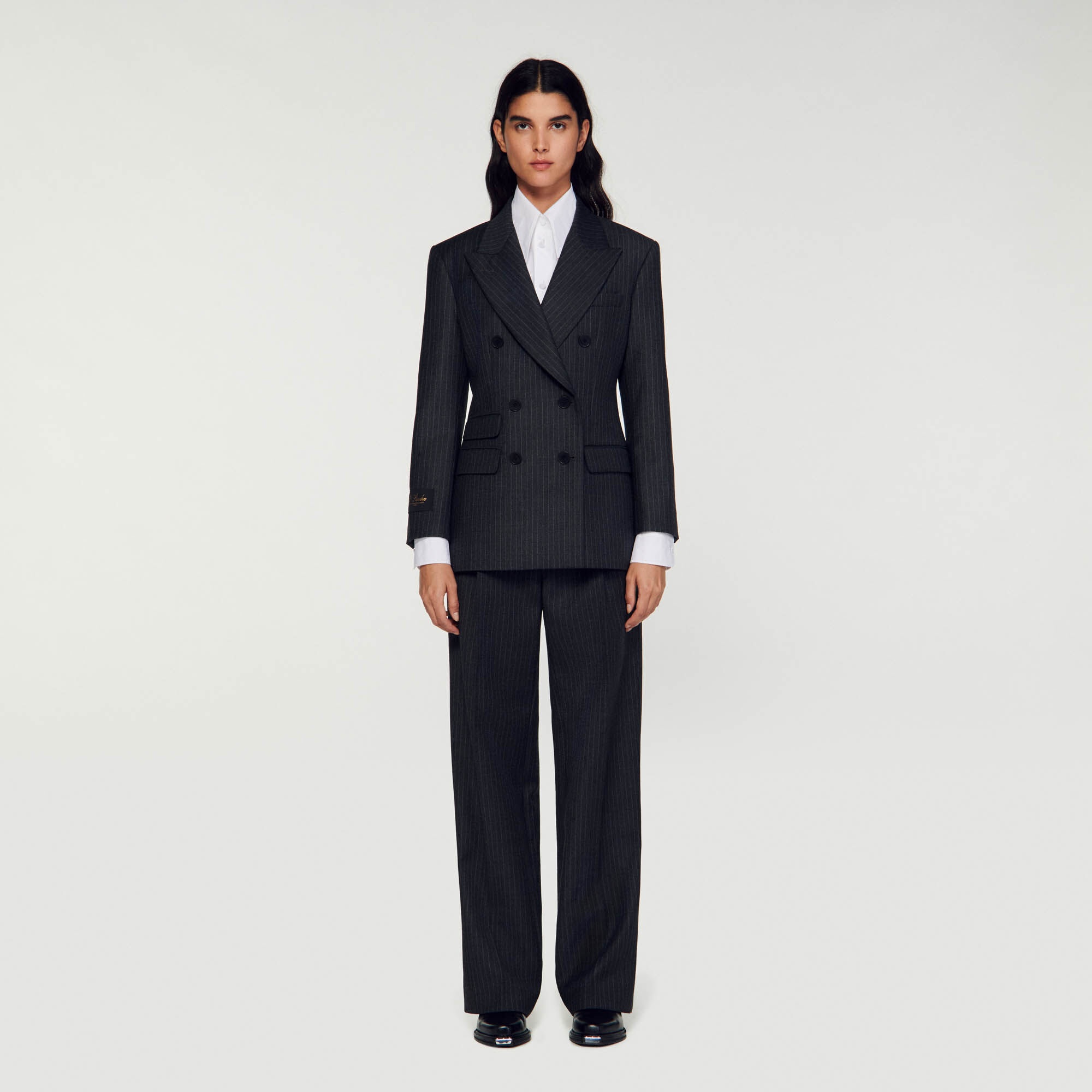 STRIPY SUIT JACKET - 3